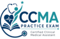 CCMA Practice Exam logo, Certified Clinical Medical Assistant
